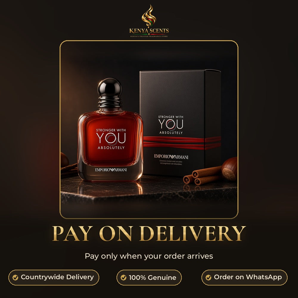Armani Stronger With You Absolutely Parfum 100ml - Pay on Delivery in Kenya
