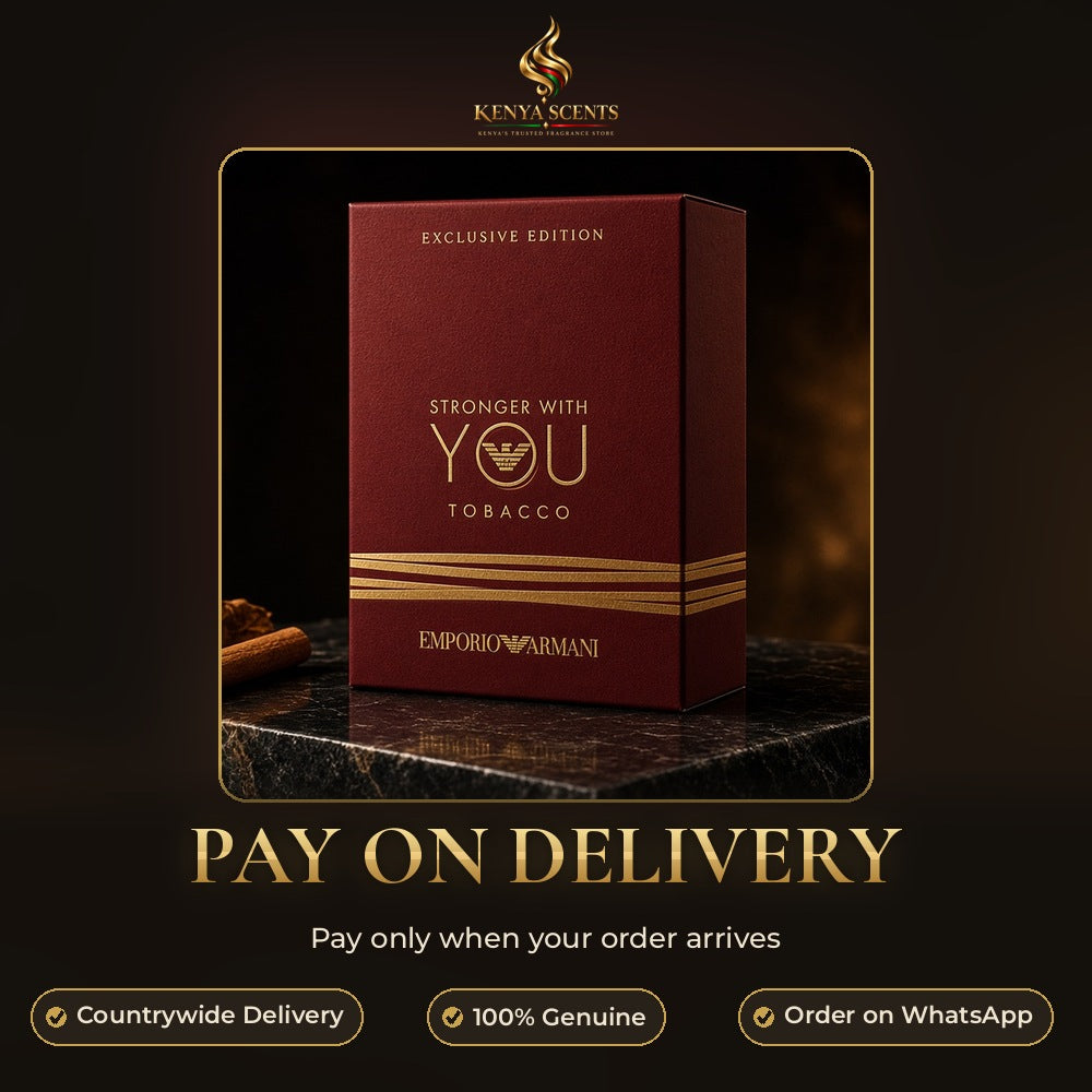 Armani Stronger With You Tobacco Eau de Parfum 100ml - Pay on Delivery in Kenya