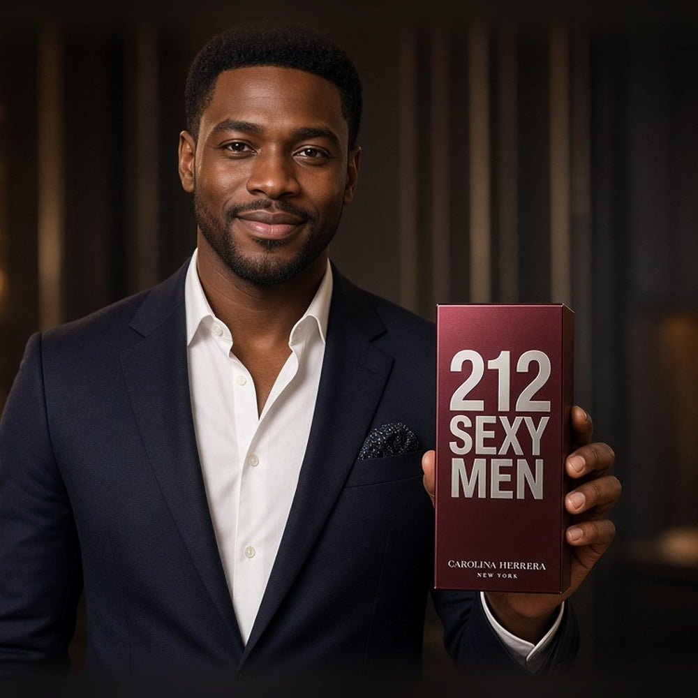 Carolina Herrera 212 Sexy Men Eau de Toilette 100ml being worn