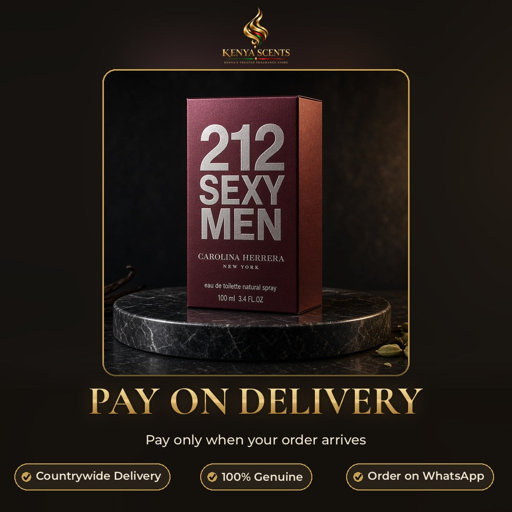 Carolina Herrera 212 Sexy Men Eau de Toilette 100ml - Pay on Delivery in Kenya