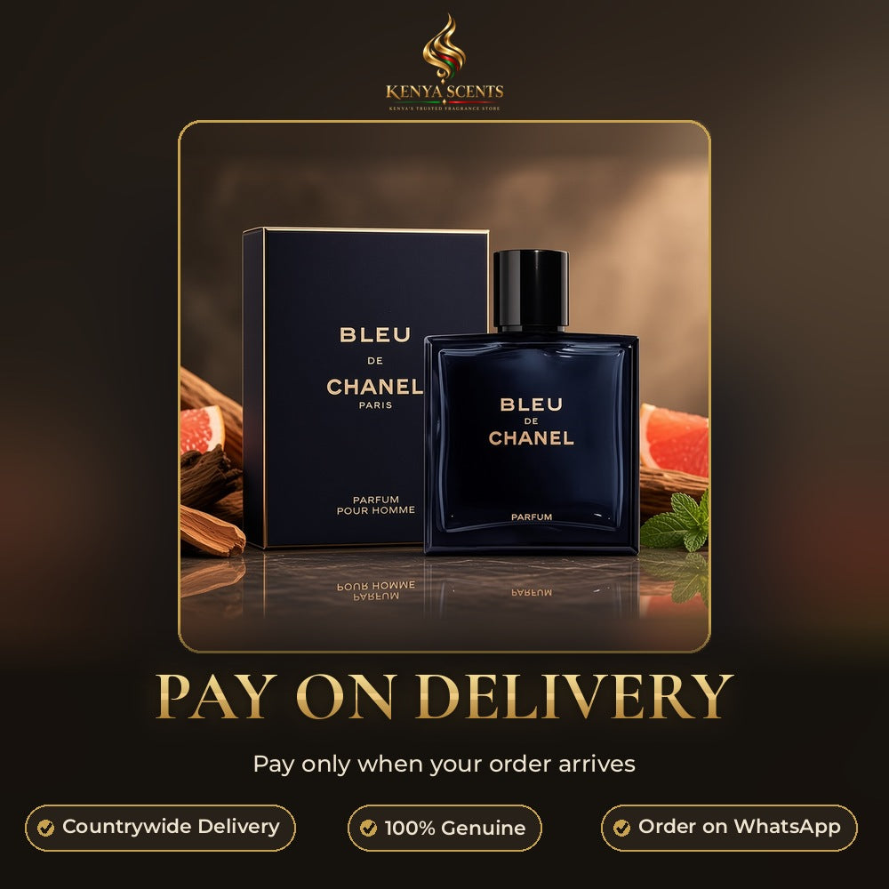 Chanel Bleu de Chanel Parfum 100ml bottle and box