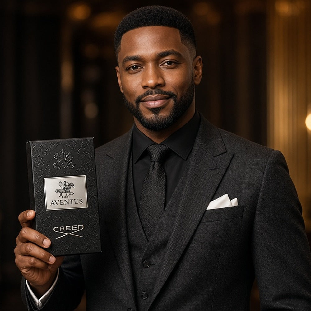 Creed Aventus Eau de Parfum 120ml being worn