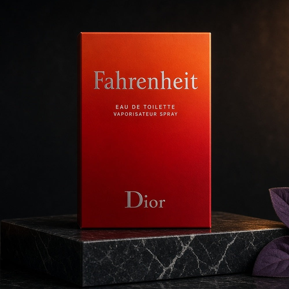 Dior Fahrenheit Eau de Toilette 100ml bottle and box
