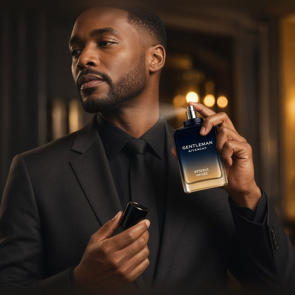 Givenchy Gentleman Reserve Privee Eau de Parfum 100ml being worn