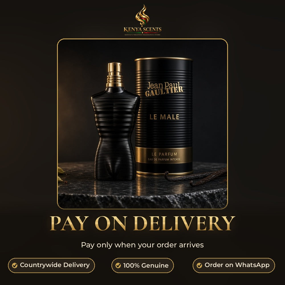 Jean Paul Gaultier Le Male Le Parfum Eau de Parfum Intense 125ml bottle and box