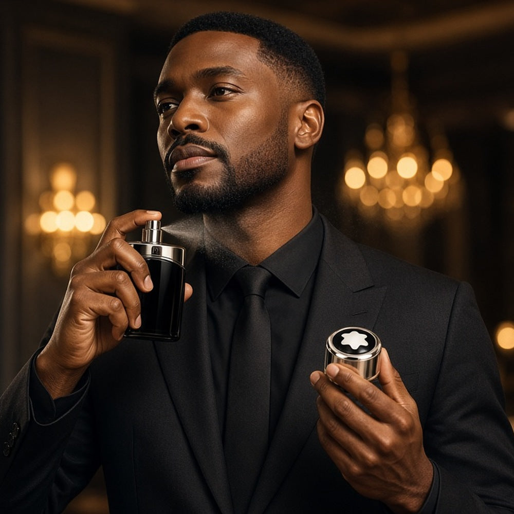 Montblanc Legend Eau de Toilette 100ml being worn