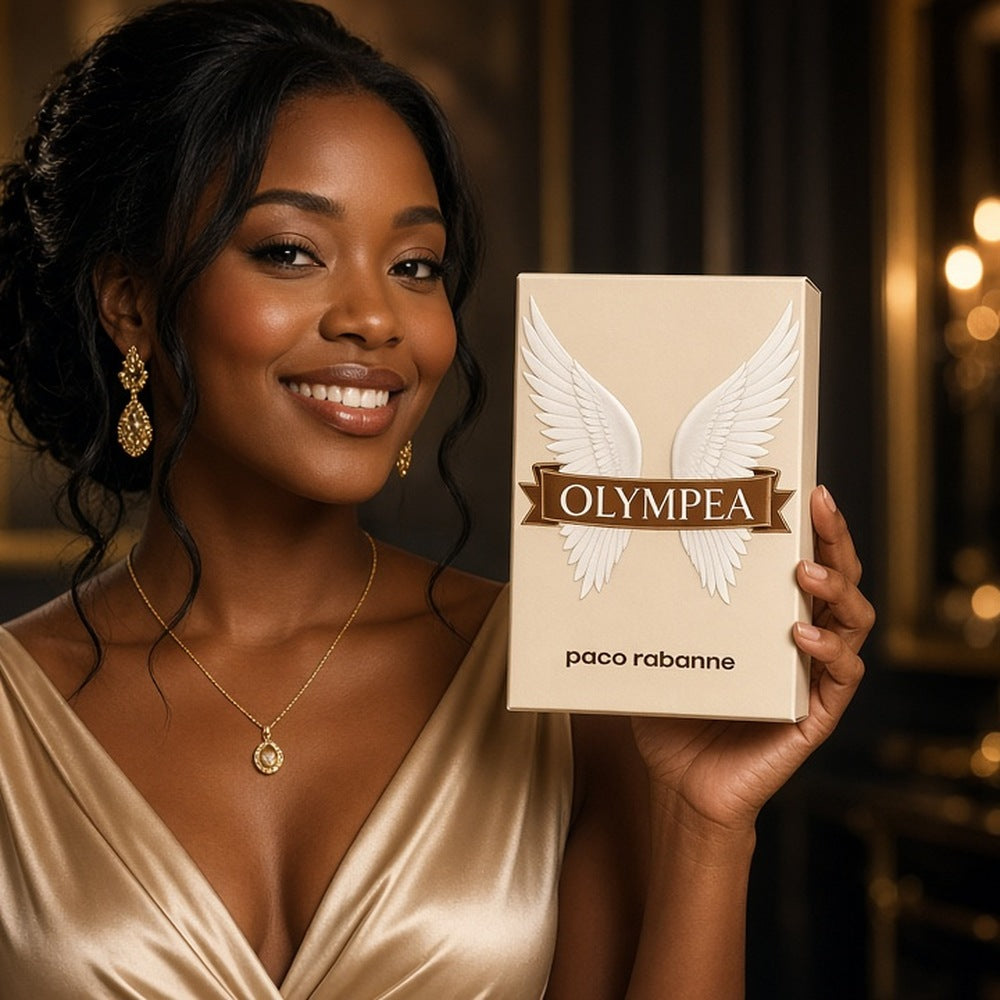 Paco Rabanne Olympea Eau de Parfum 80ml being worn
