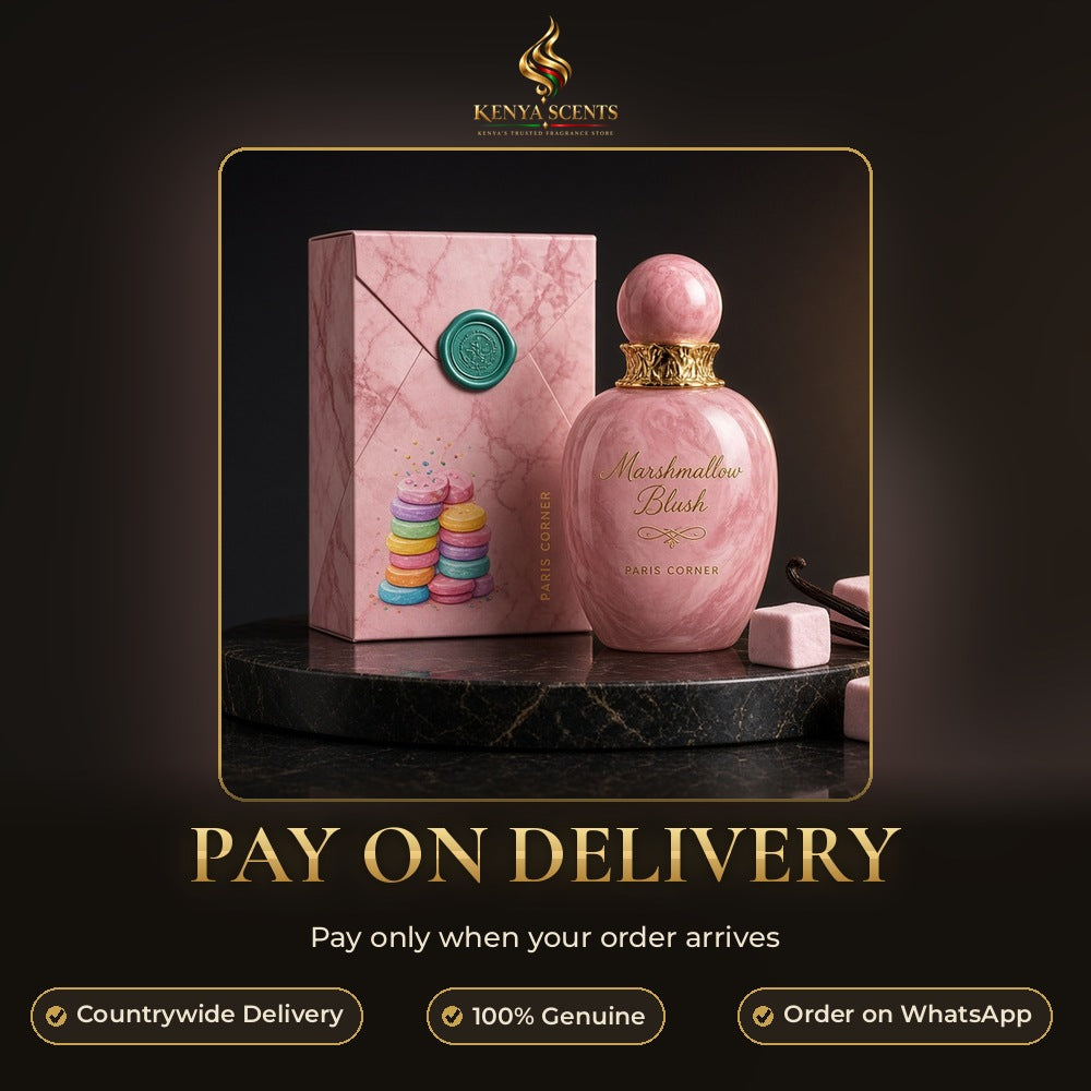 Paris Corner Marshmallow Blush Eau de Parfum 100ml bottle and box