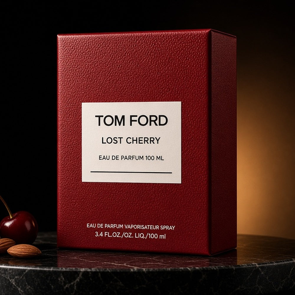 Tom Ford Lost Cherry Eau de Parfum 100ml bottle and box