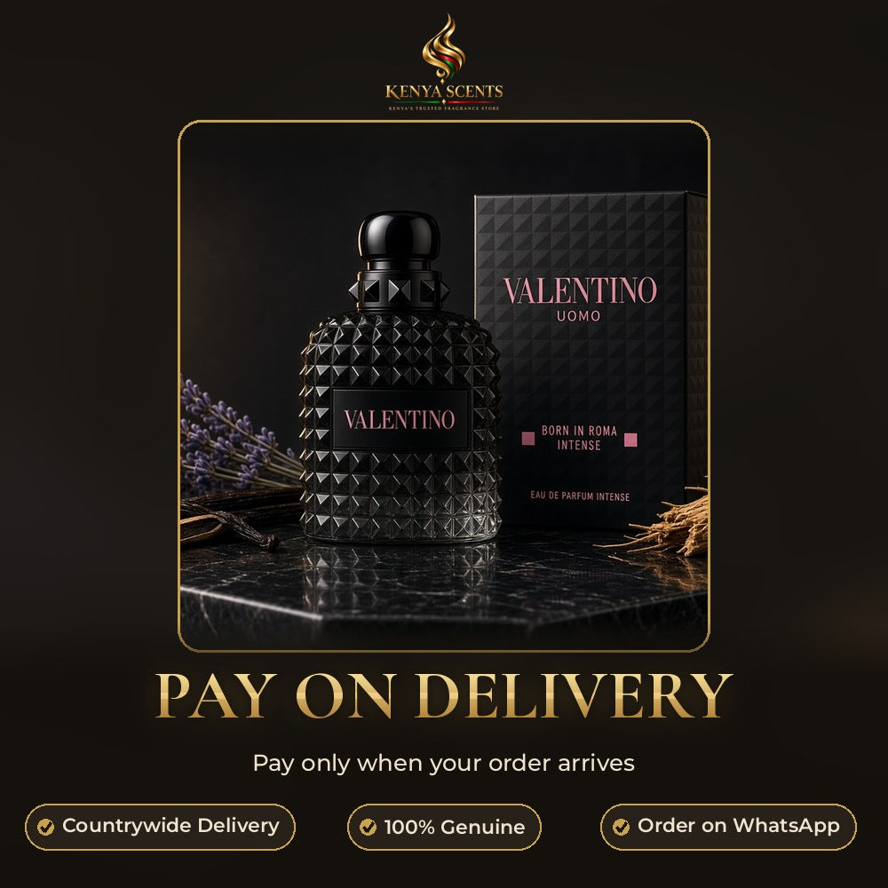 Valentino Uomo Born in Roma Eau de Parfum Intense 100ml bottle and box